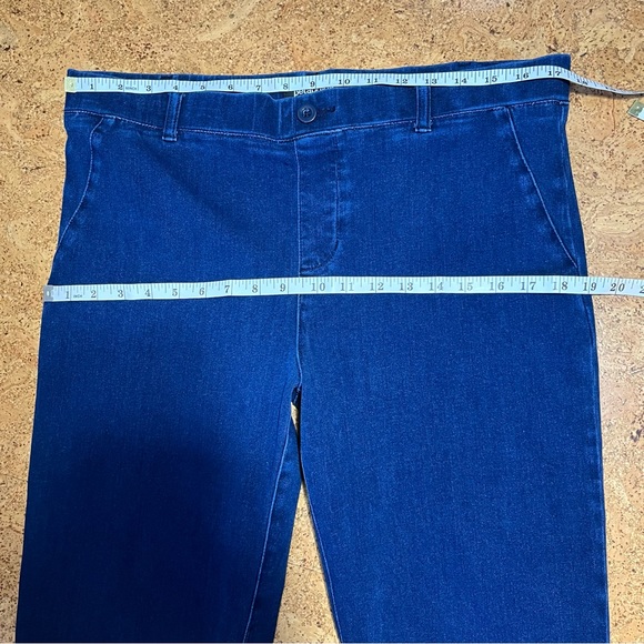 Betabrand Yoga Denim Bootcut Jeans W1118-IN Sz XL Petite - Picture 10 of 14